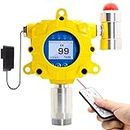 EX LEL Gas Detector by Forensics | Wall Mount Industrial Grade | Continuous Monitoring | USA NIST traceable Calibration | Adjustable Sound & Light Alarms | Relay Output | 0-100% LEL |