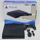 Sony PlayStation 4 Slim PS4 500GB Console Complete In Box - CUH-2002A Tested 