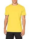Build Your Brand T- Shirt Round Neck Homme, Jaune (Taxi Yellow), L