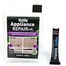 MagicEzy Appliance RepairEzy - (Black) | Appliance Touch Up Paint | Scratch Repair for Stove, Microwave, Fridge | Enamel, Metal, Stainless Steel |