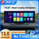 Jmcq 8 core 10.26 "auto dvr android 13 carplay & android auto 2 in 1 auto dash kamera 5g wifi gps fm