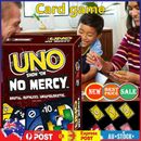 UNO Show 'Em No Mercy Card Game with Brutal, Ruthless, Unapologetic Penalties
