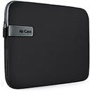 AirCase Protective laptopss Bag Sleeve fits Upto 14.1" laptopsss MacBook, Wrinkle Free, Padded, Waterproof Light Neoprene case Cover Pouch, for Men & Women, Black