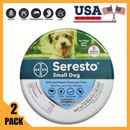 2 PCS Seresto³ Flea³ and Tick³ Collar for Small Dogs 8 Month Protection Collars