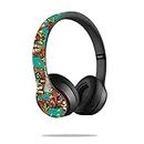 MightySkins Skin Compatible with Beats by Dr. Dre Solo 2 Wireless – Crazy Tikis | Protective, Durable, and Unique Vinyl Decal wrap Cover | Easy to Apply, Remove, and Change Styles | Made in The USA