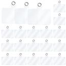 KALIONE Lot de 20 patchs de lanière pour téléphone portable - Pour la plupart des smartphones, Transparent, 5,8 x 5,5 x 1 cm