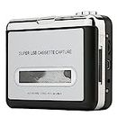 Reshow Reproductor de Cassette - Reproductor de Cinta Portable Captura Audio Música MP3 vía USB - Compatible con Windows y Mac – Conversión de Cintas Walkman a Formato MP3