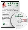 Veertutorial Excel Basic to Advance Video Training DVD | Hindi | 13 Hrs | Lifetime Access | No Subscription | Trainer Support | Free MS Office Software