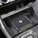 YEE PIN Compatibile con Honda Civic 11th 2022+ scatola portaoggetti per console centrale, organizer per braccioli, accessori interni, controllo centrale (nero)