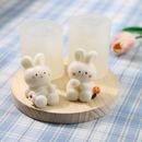 3D Cartoon Rabbit Mousse Cake Mold Chocolate Mold DIY Decor Clay Craft Tool S0Z4