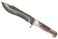 Puma SGB Buffalo Hunter Stag Hunting Knife with Leather Sheath