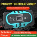 12V Car Battery Charger Intelligent Car Charger  For Automotive Motorcycle