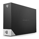 Seagate One Touch Hub 10TB Desktop External HDD – USB-C & USB 3.0 Port, with 3 yr Data Recovery Services, for Computer PC Laptop Mac, 6 Month Mylio Create and Dropbox Plan (STLC10000400), Black