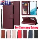 For Samsung Galaxy S24 S23 S22 S21 S20+ FE Ultra Flip Leather Case Wallet Cover