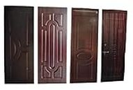 V I P Door House, Designer Door Brown PVC Door, for Home, Interior and Bathroom Doors Room (160 cm), wood pvc