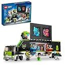 LEGO City Gaming Tournament Truck 60388 - Esports Vehicle Toy Set for Video Game Fans, Featuring 3 Minifigures, Toy Computers and Stadium Screens, Gamer Gift for Kids, Boys, and Girls Ages 7+
