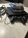 Playstation 4 Pro 1TB Console W/2 Controllers, Desk Charger, And 8  Games