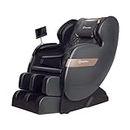 Real Relax 2024 Massage Chair of Dual-core S Track, Full Body Massage Recliner of Zero Gravity with APP Control, Black and Gray