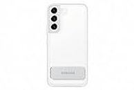 Samsung Clear Standing Cover Custodia Trasparente con cavalletto posizionabile per Galaxy S22 5G