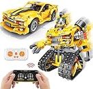 YGNNXRN 2-in-1 Build a Robot Kit,901 Pieces Remote & APP Controlled Robot or Race Car,Robotic Building Blocks Toys STEM Projects for Kids Ages 8 9 10 11 12 13 14,Chirstmas Birthday Gift