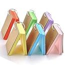 Flash Cards, 6 Pack 300 Pcs Study Cards Revision Cards Index Cards Kraft Paper Memo Scratch Pads with Metal Binder Ring, Multicolor, 6 Colors