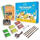 Makeblock NextMaker 3-en-1 Kit STEM pour Les Enfants de 8 à 10 Ans, Kit de Jouets éducatifs, Kit Scientifique pour Enfants pour Apprendre la Programmation, l'ingénierie et l'électronique