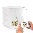 Syga Portable Small Photo Studio Light Box Folding Photography Lighting Tent Kit With Backdrops 23cm*23cm*23cm