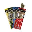 King Palm Flavors Slim Size Cones - 1 Pack, 2 Rolls - Terpene Infused - Squeeze & Pop Pre Rolls - Organic Flavored Pre Rolled Cones - King Palm Flavors Cones (COMBO PACK - 1 OF EACH FLAVOR)