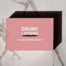 Couples Drinking Game, Party Gathering, Valentine's Day Gift, Perfect Date Night - 52 Drunk Games Cards - Drunk Lovers - Dare For Party Game Card Entertaining Game For Promoting Relationship
