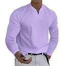 Workout Tank Tops for Men Tshirt Men Vneck Mens Fashion Clearance 2XL Mens t Shirts Good Deals on Amazon Today Oversized Clothes Men Mens Zipper Hoodies Clearance of Sale Purple