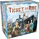 Ticket to Ride : Rails & Sails - A Board Game by Days of Wonder | 2-5 Players - Board Games for Family | 60-120 Minutes of Gameplay | Games for Family Game Night | For Kids and Adults Ages 10+