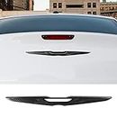 Hoolcar Rear Emblem Trim Cover ABS Exterior Accessories for 2015-2022 Chrysler 300, Carbon Fiber