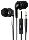 Amazon Basics In Ear Wired Headphones, Earbuds with Microphone No Wireless Technology, Black