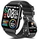 DUSONLAP Smart Watch for Men Answer/Make Call, Fitness Tracker 1.85" Touch Screen Fitness Watch with Heart Rate Sleep Monitor, 112 Sports, IP68 Waterproof, Step Counter Smartwatch for Android iOS