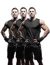 COOFANDY Mens Tank Tops Sleeveless Vests 3 Pack Running Top Sport Training Tops Gym Slim Fit Athletic Shirts Workout Undershirt Fitness Black:3 Pack L