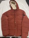 American Eagle Winter Coat Puffer Jacket Men’s Size Large Rust Super Warm