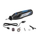 Dremel 7350-5-Cordless Rotary Tool Kit, Includes 4V Li-ion Battery and 7 Rotary Tool Accessories - Ideal for Light DIY Projects and Precision Work