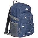 Trespass Albus Backpack Perfect Rucksack for School, Hiking, Camping or Work, Navy, One Size