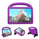 Kids Case for Amazon Fire HD 10 2020 / 2019 / 2017, Lightweight Shockproof Kid-Proof Cute Cover with Handle Kickstand for Amazon Fire HD 10 2020 / 2019 / 2017 (Purple)