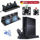 Vertical Cooling Stand for PS4 Playstation 4 Console Controller Ladegerät Kühler