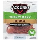 Jack Link's Turkey Jerky, Original Flavor, 2.85 oz – Flavorful Meat Snack,12g of Protein and 70 Calories, Made with Premium Turkey - 96 Percent Fat Free, No Added MSG or Nitrates/Nitrites