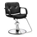 New Hydraulic Salon Chair Health Beauty Spa Hair Styling Seat Black Barber Shop