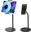 Tablet Stand Phone Holder, 360 Degree Rotating Adjustable Desktop Tablet Mount Compatible with iPad/iPhone/Nintendo Switch/Samsung Galaxy Tabs/Kindle/eBook Reader and More 4.6"-10.5 inch