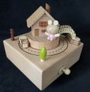 ZZBJ Music box Music box, Wooden Movement Carousel For Boys And Girls