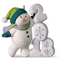 Hallmark Keepsake Christmas Ornament 2018 Year Dated, Frosty Fun Decade Snowman