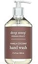 Deep Steep Coconut Oil Hand Wash Coconut Vanilla 17.6 Fluid Ounces