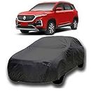CREEPERS Water Resistant Car Cover for MG Hector Super MT (Gray Without Mirror Pocket)