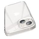 elago Cover Trasparente Ibrida Clear Custodia Compatibile con iPhone 13 Case (6.1") - Tecnologia Ibrida PC + TPU, Ingiallimento Ridotto, Protezione Completa del Corpo (Trasparente)