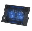New 9-17 Inch Large Laptop Cooling Cool Pad Fans Cooler Cooling 2 USB LED 1384