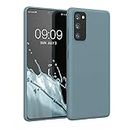 kwmobile Hülle kompatibel mit Samsung Galaxy S20 FE Hülle - weiches TPU Silikon Case - Cover geeignet für kabelloses Laden - Arctic Night